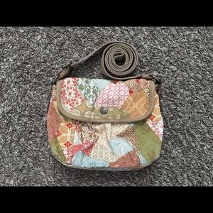 🍂FOSSIL 1954 classic canvas corduroy crossbody 🍂